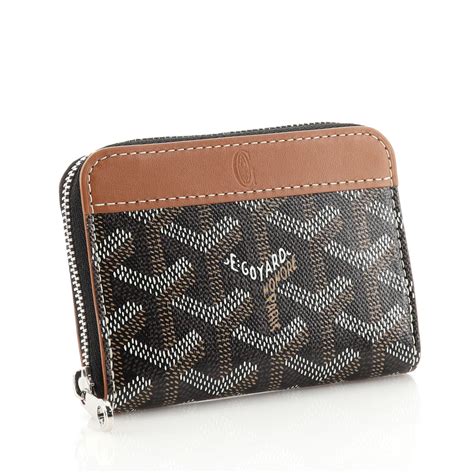 goyard zip wallet mens|Goyard zipper wallet.